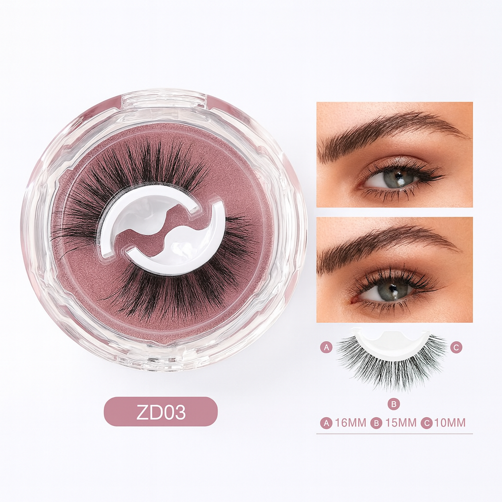 Self-adhesive eyelashes
