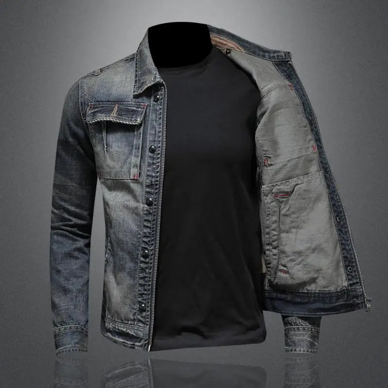 Antoine - Retro denim jacket for vintage style