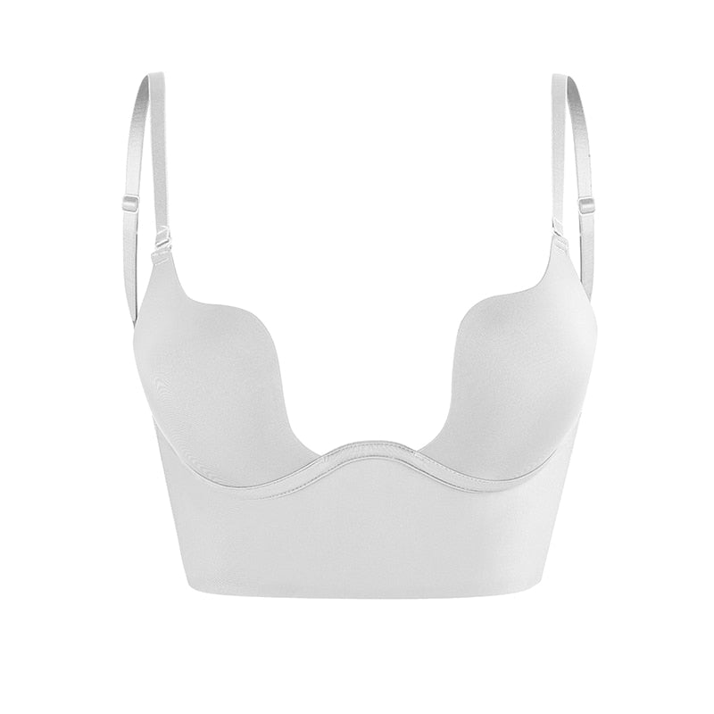 Madelyn Women's Bra - Seamless Backless Bra with Invisible Support and Comfortable Fit