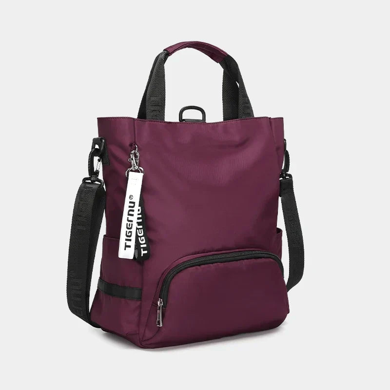 3-In-1 Fashion Backpack for Women - Lightweight Shoulder Bag - Travel Detail - Capacity 12 Liter