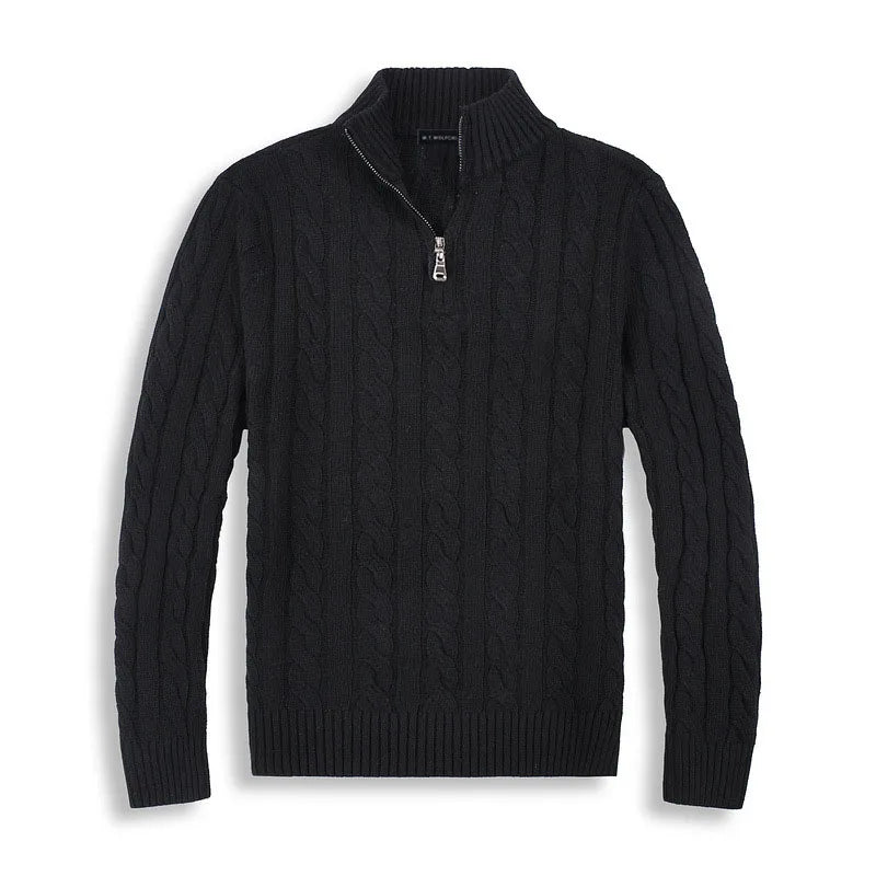Stylish Old Money Half Zip Sweater