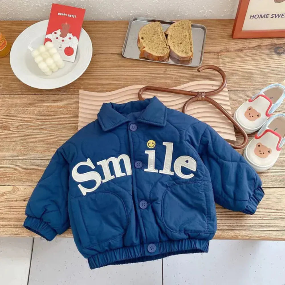Куртка Леонід - тепле і веселе зимове пальто для дітей