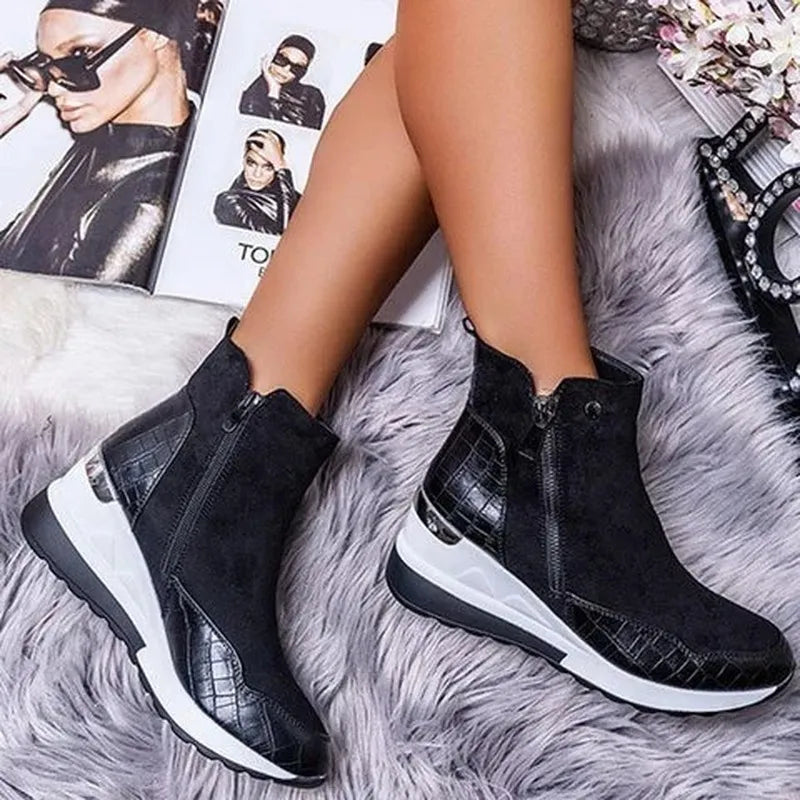 Orthopedic winter boots for women - warm, waterproof and supportive