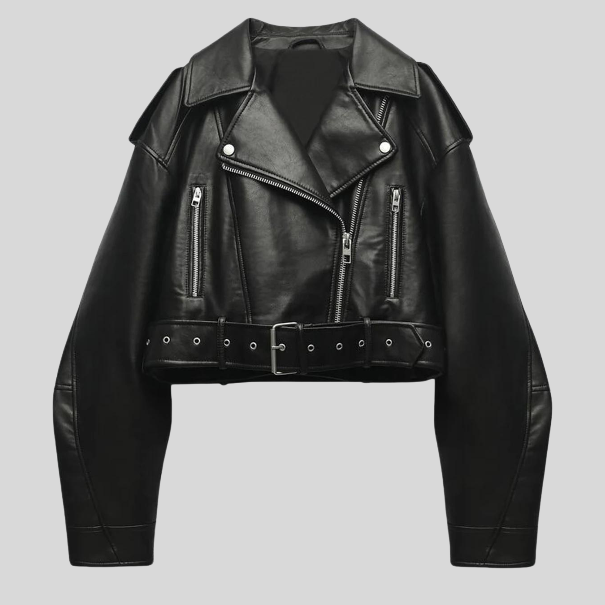 Women's PU leather jacket - Stylish & elegant look for every occasion