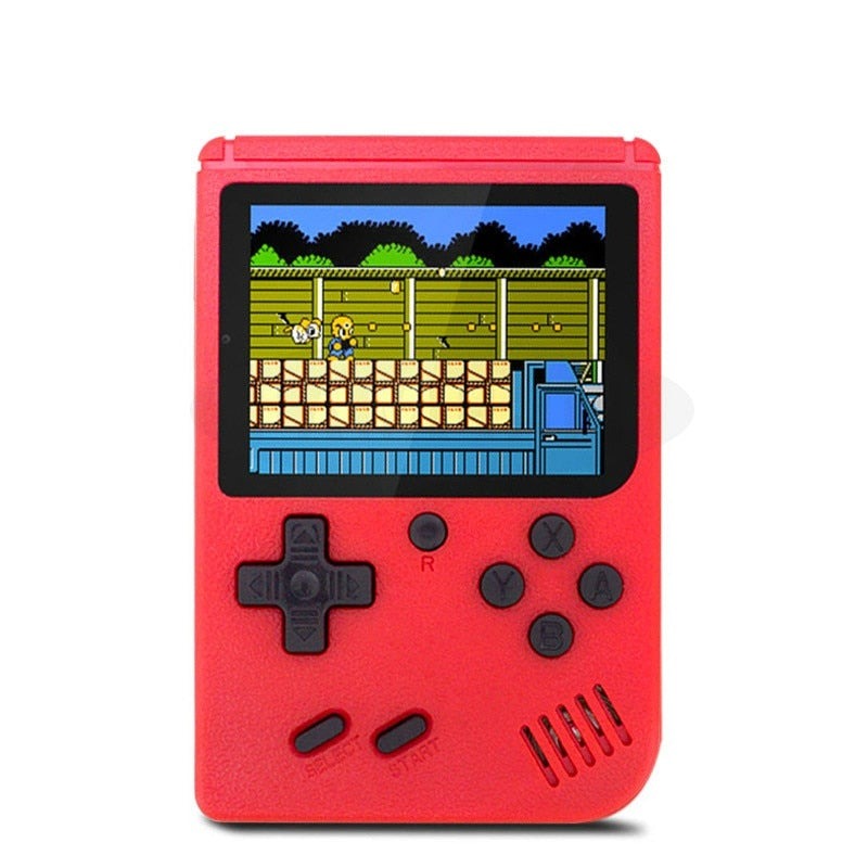Přenosná retro herní konzole s 400 hrami