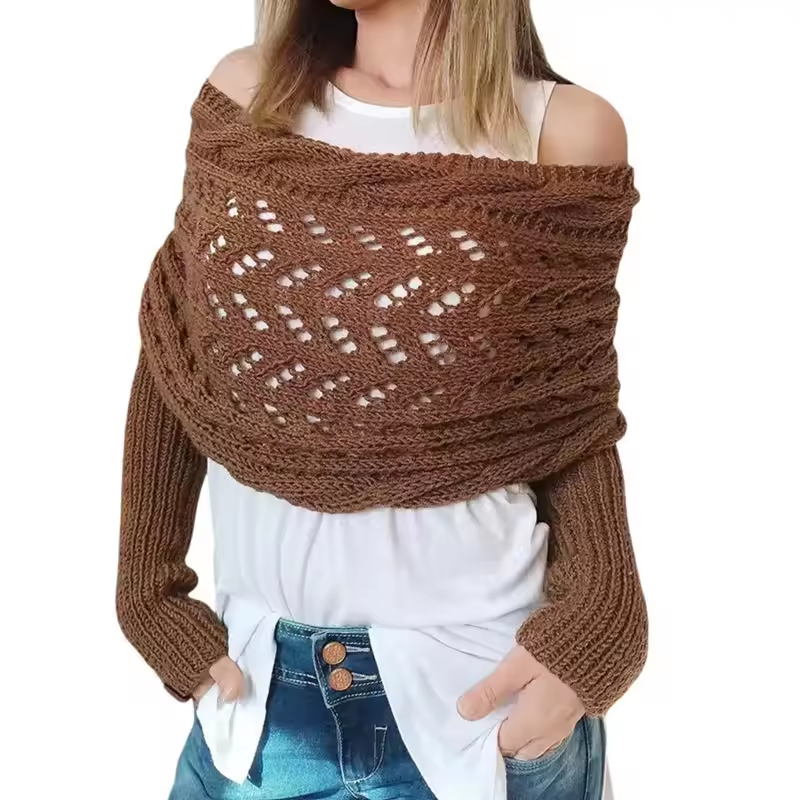 Теплий шарф WarmWrap