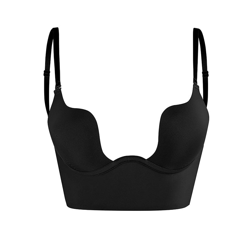 Madelyn Women's Bra - Seamless Backless Bra with Invisible Support and Comfortable Fit
