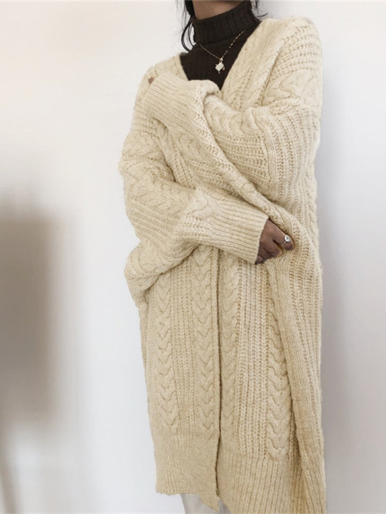 Comfortabel Wool Long Ladies Waistcoat