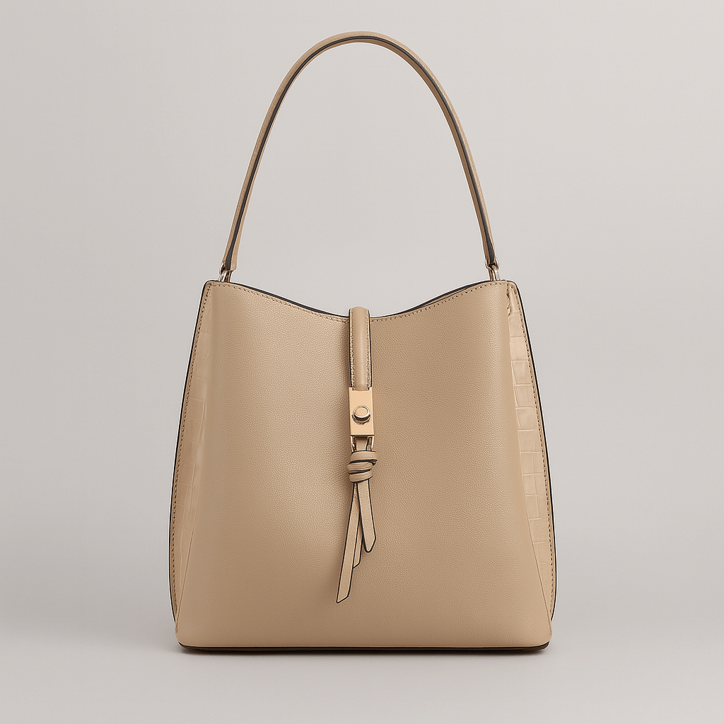 Women - Hobo bag - Crocodile inserts - Chic style