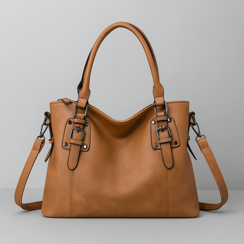 Women - Shoulder bag - Elegant style in faux leather