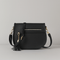 Women's shoulder bag - faux leather saddle