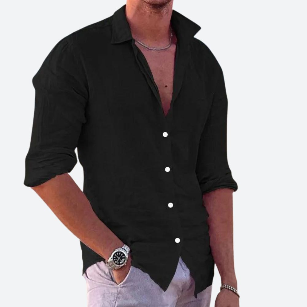 Loro | Linen shirt for men