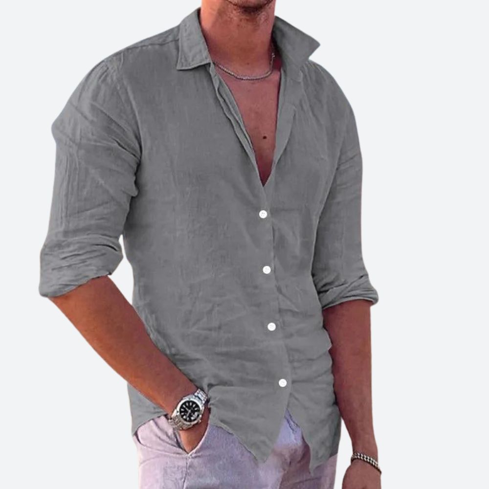 Loro | Linen shirt for men