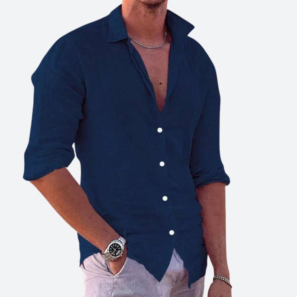 Loro | Linen shirt for men