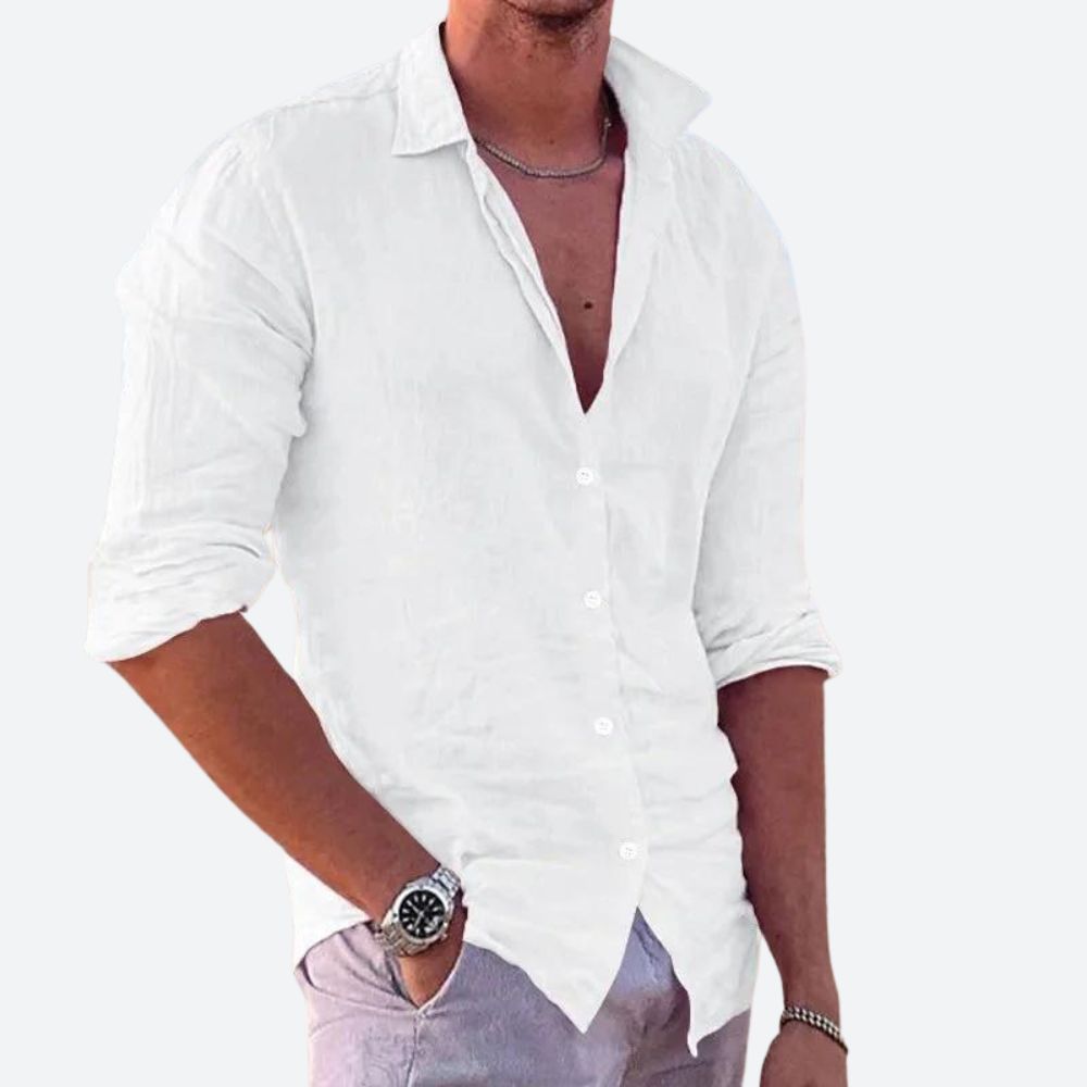 Loro | Linen shirt for men