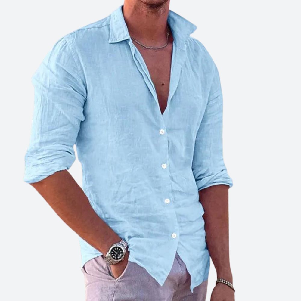 Loro | Linen shirt for men