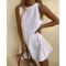 Tosca Women's Midi Dress - Lightweight Summer Dress with Elegant Frill Finish and Sleeveless