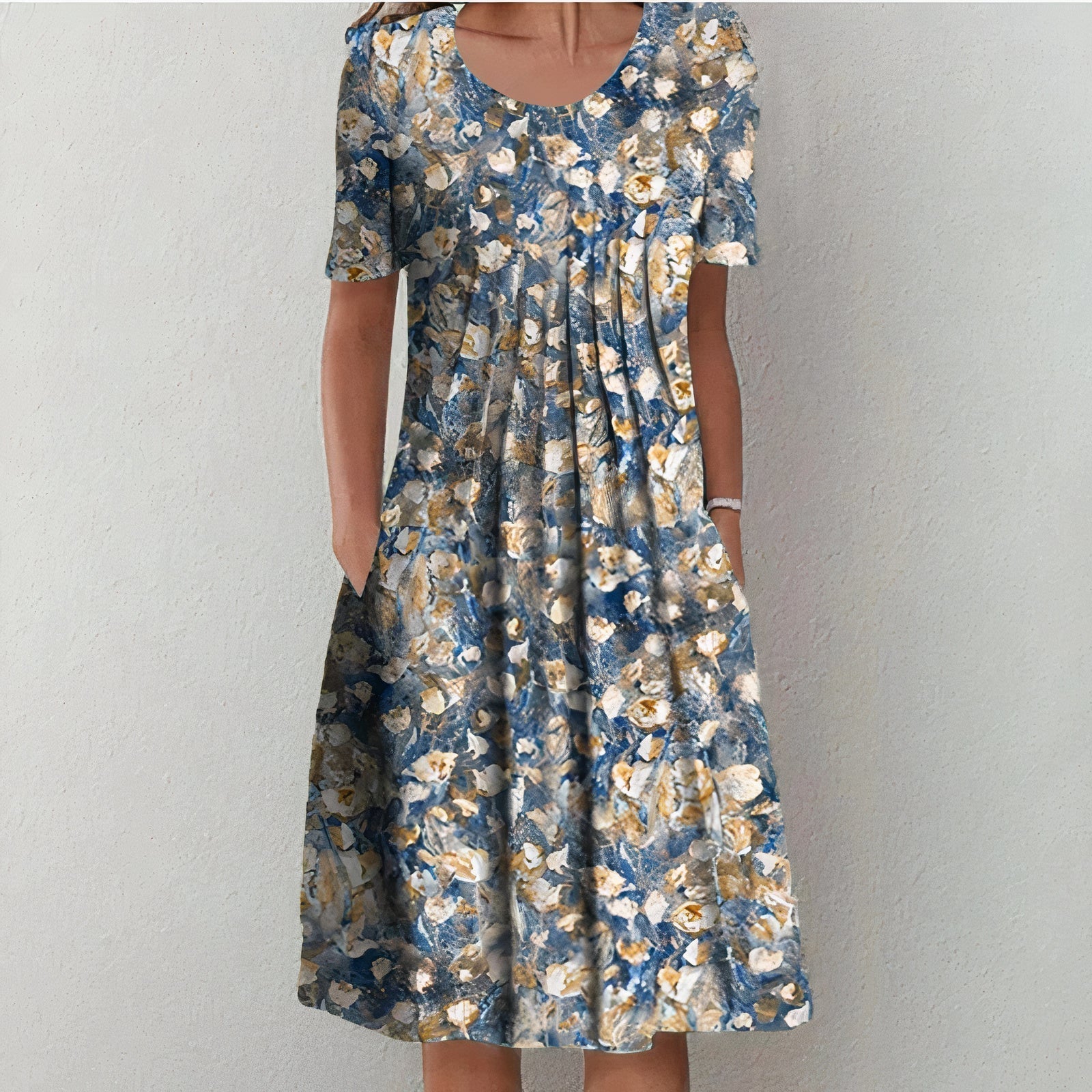 Ulla Women's Summer Dress - Elegant Cotton Dress with Breathable Comfort and Timeless Design