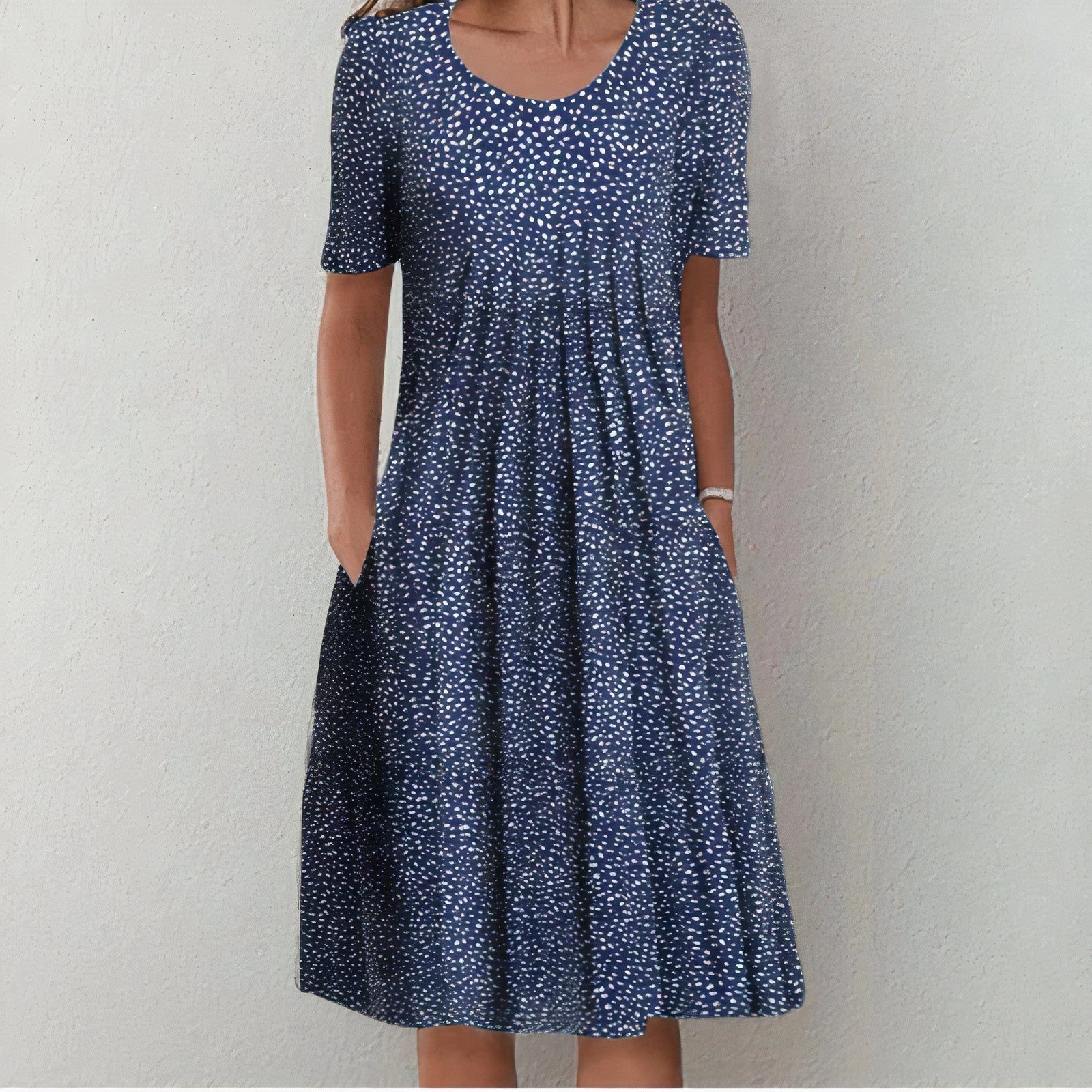 Ulla Women's Summer Dress - Elegant Cotton Dress with Breathable Comfort and Timeless Design