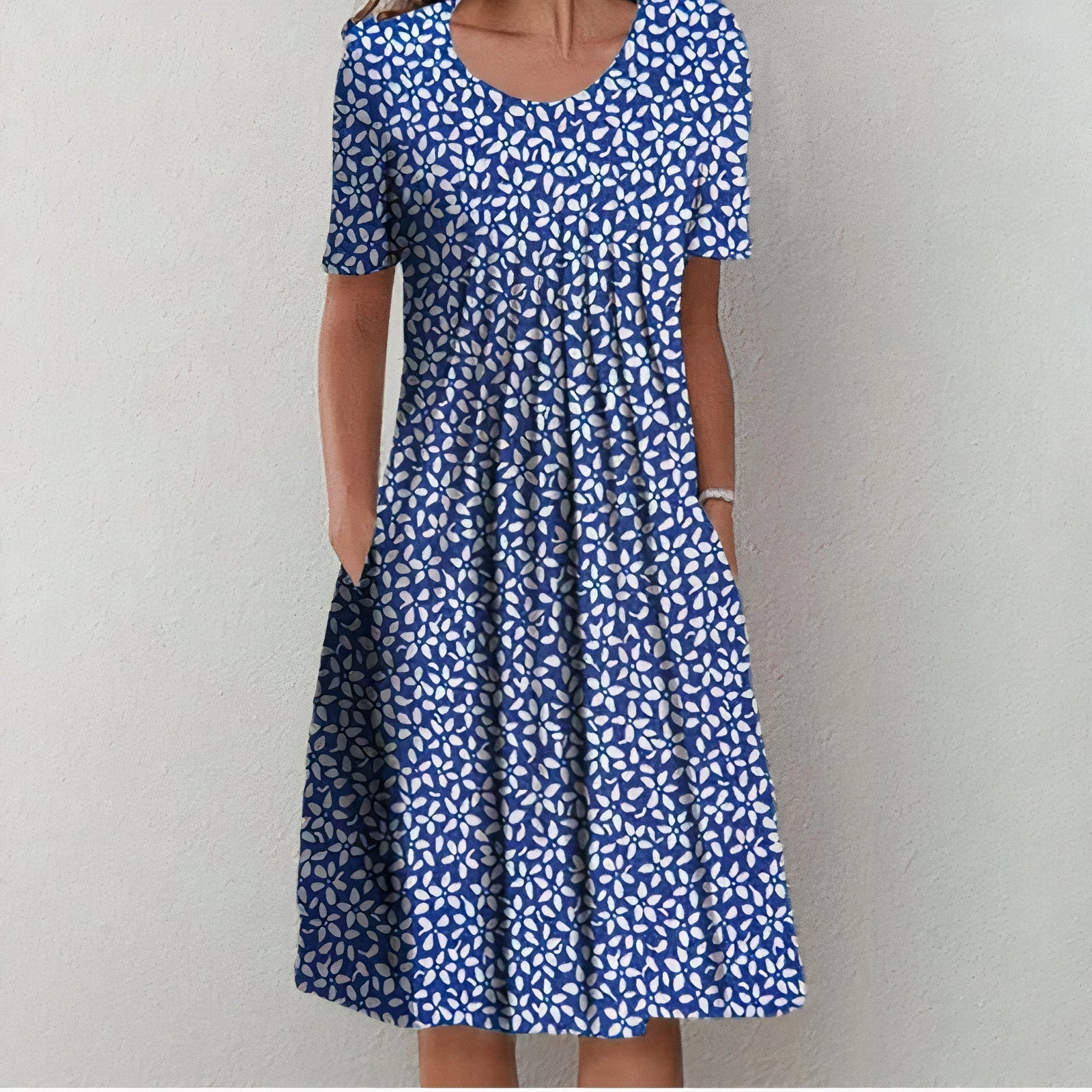 Ulla Women's Summer Dress - Elegant Cotton Dress with Breathable Comfort and Timeless Design