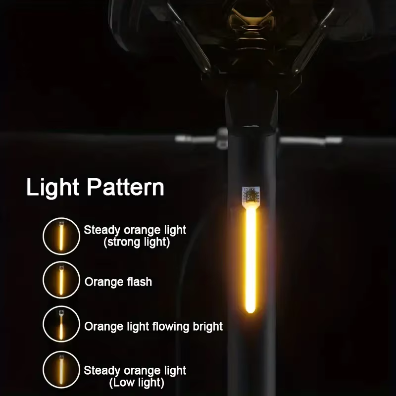 Rear light for bicycle