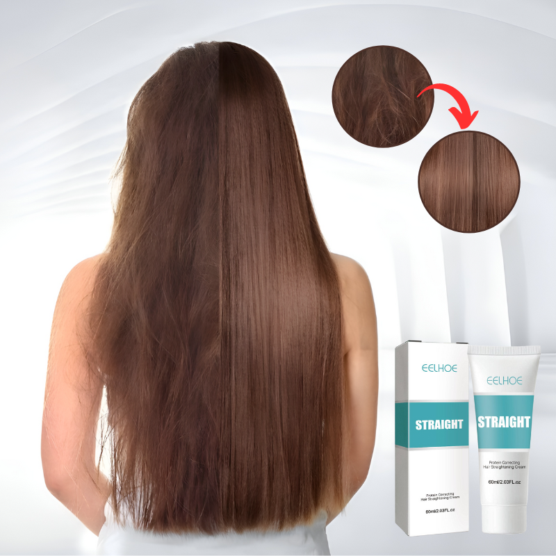 Keratin instant smoothing cream - anti-frizz & thermal protection (1+1 FREE)