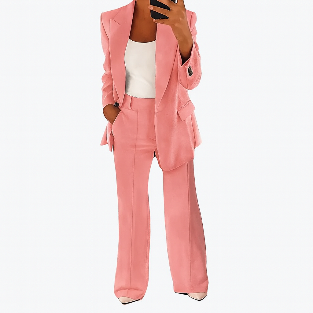  Chic Blazer Set pink