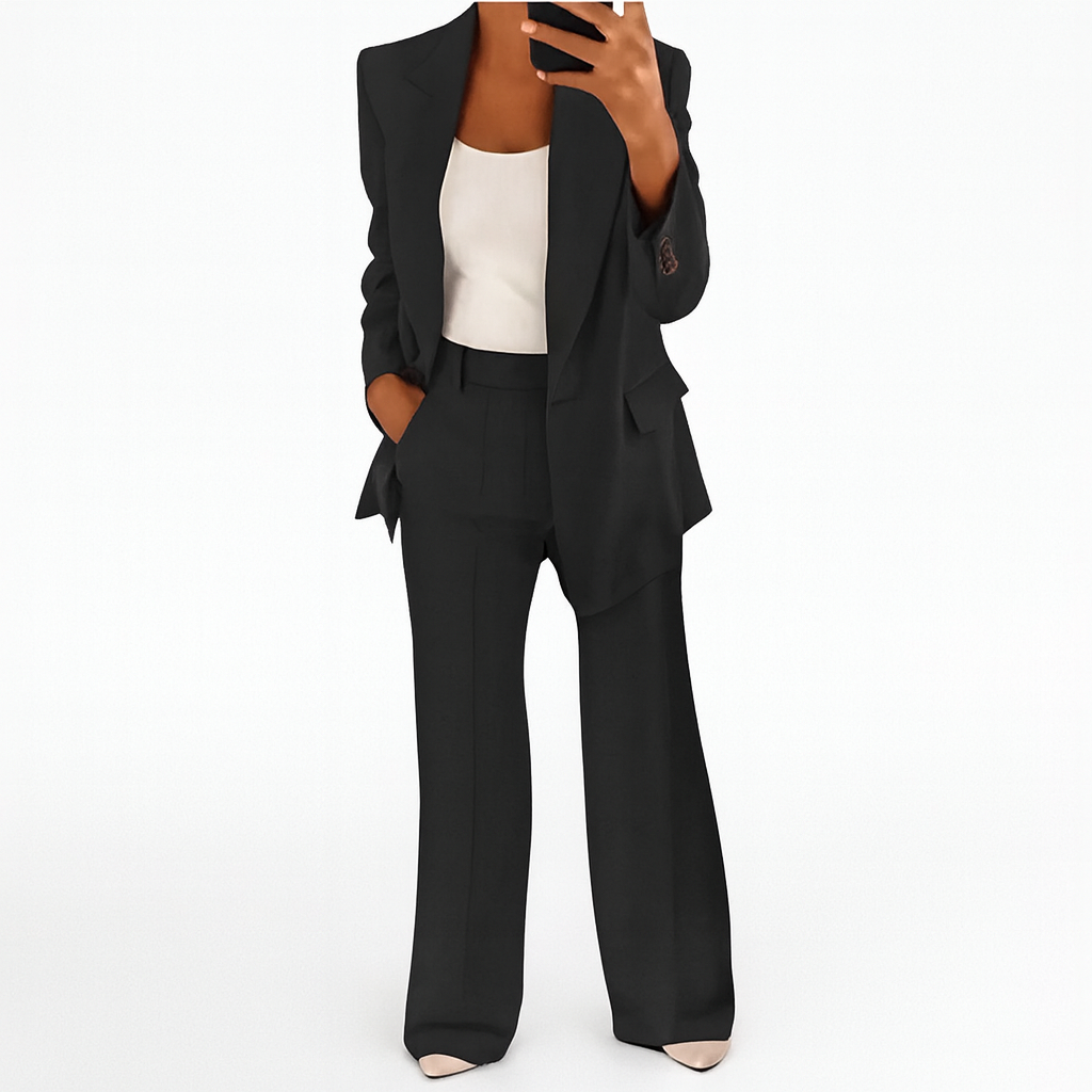  Chic Blazer Set black