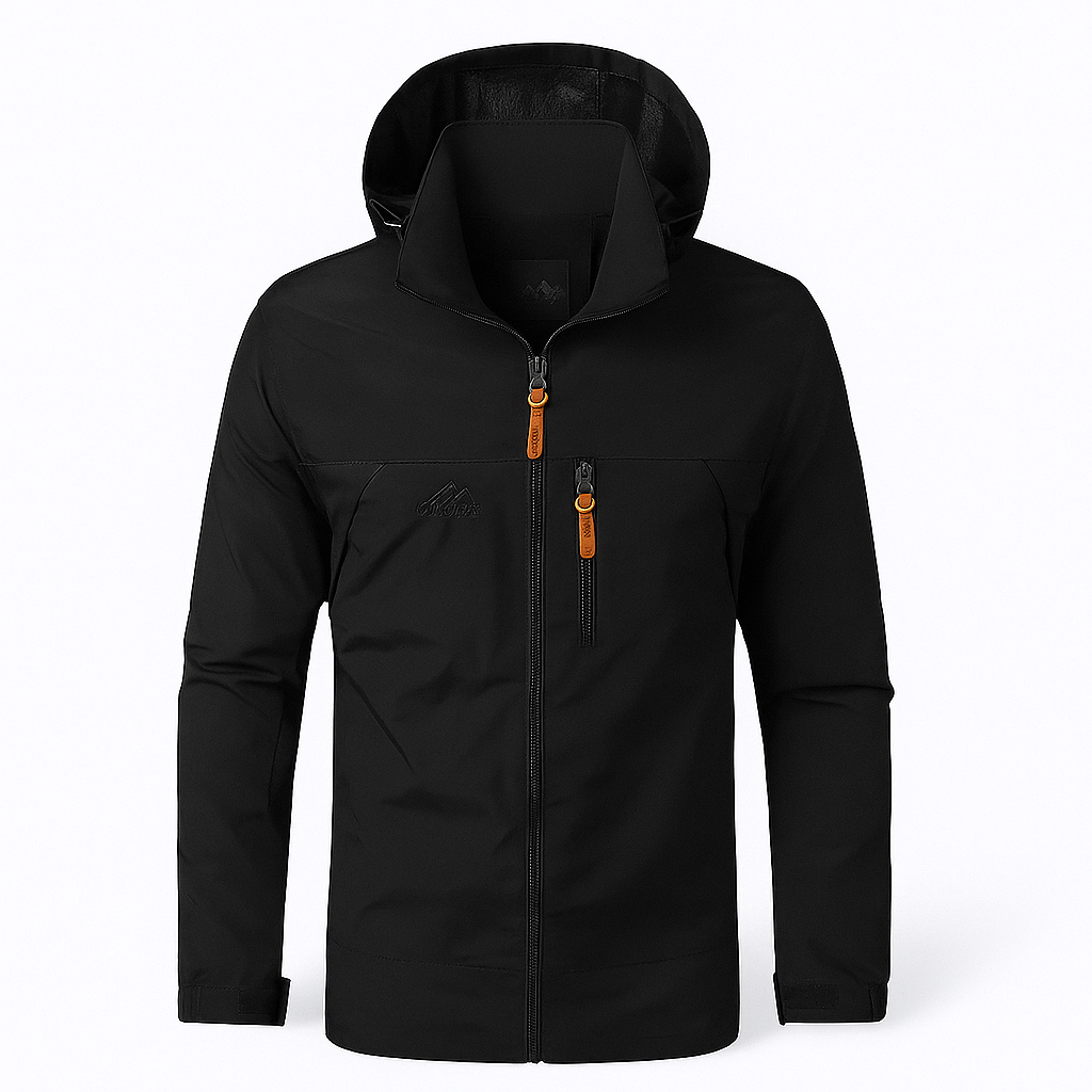 Jacket with hood black
