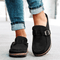 Georgia Clogs Women's Comfortable - Ergonomic mules with strap and buckle in casual style