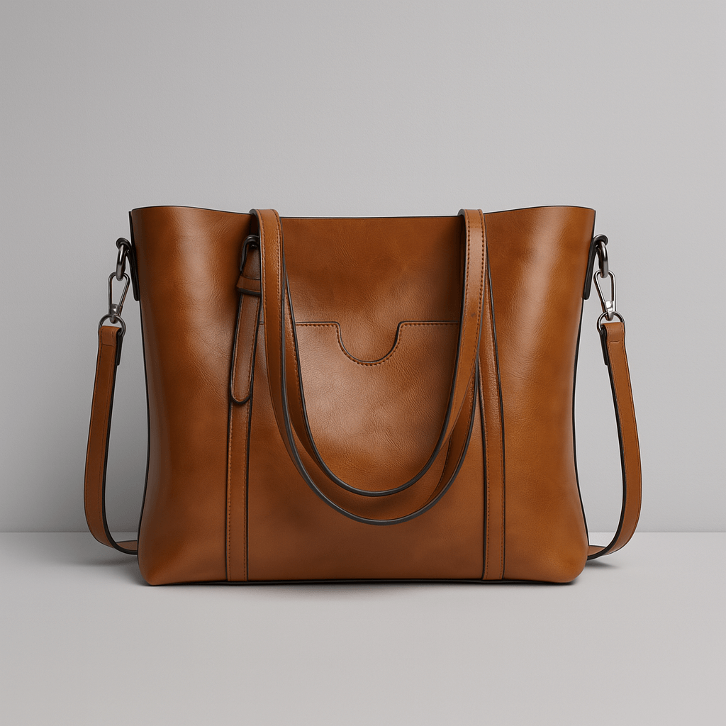 Women - Elegant shoulder bag - Durable canvas - Stylish everyday accessory