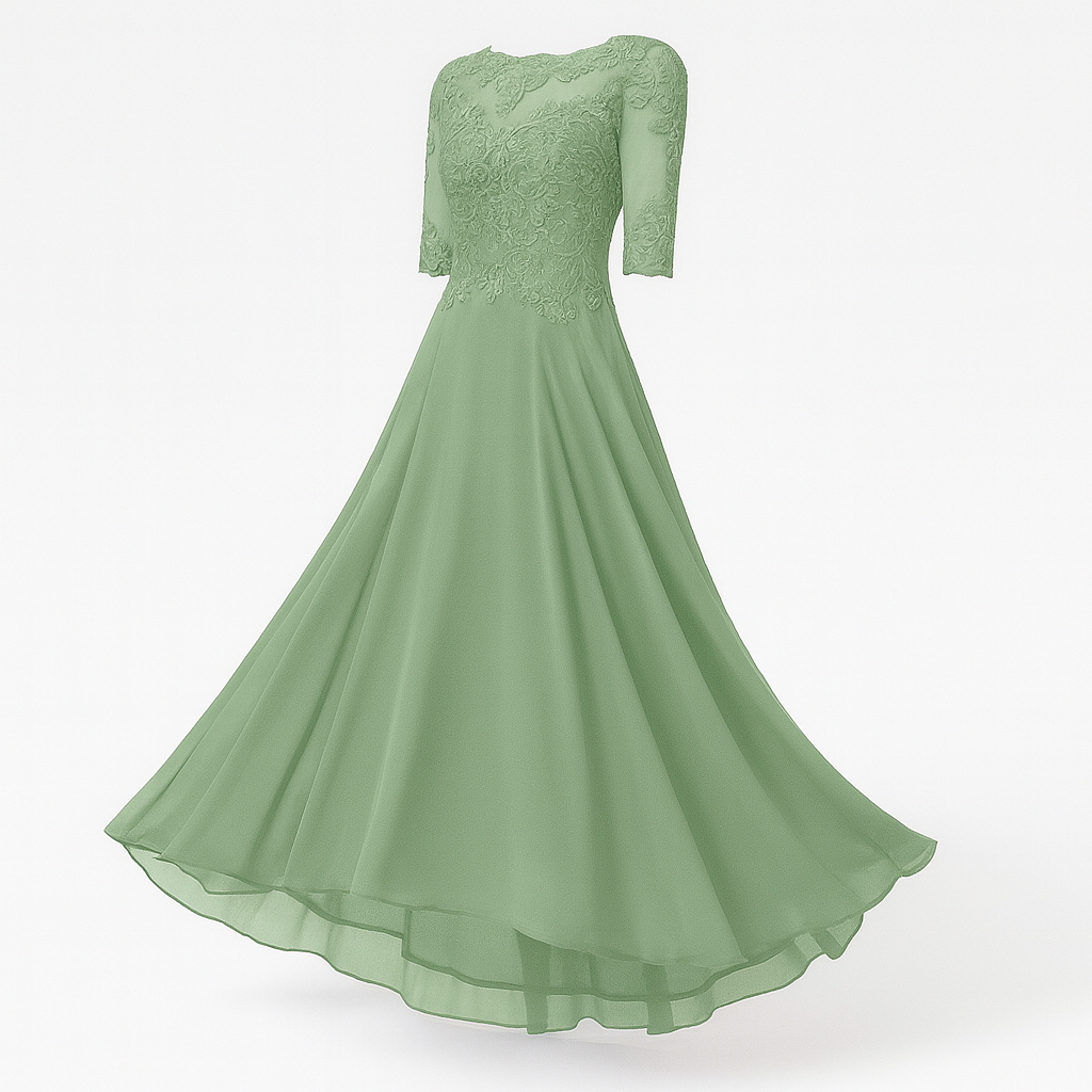 Evening Dress green