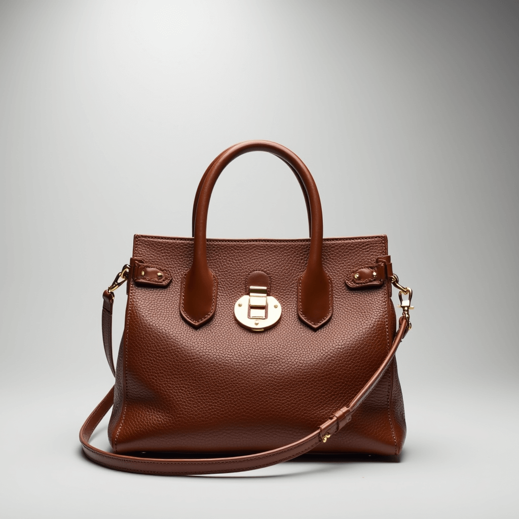 PU leather shoulder bag
