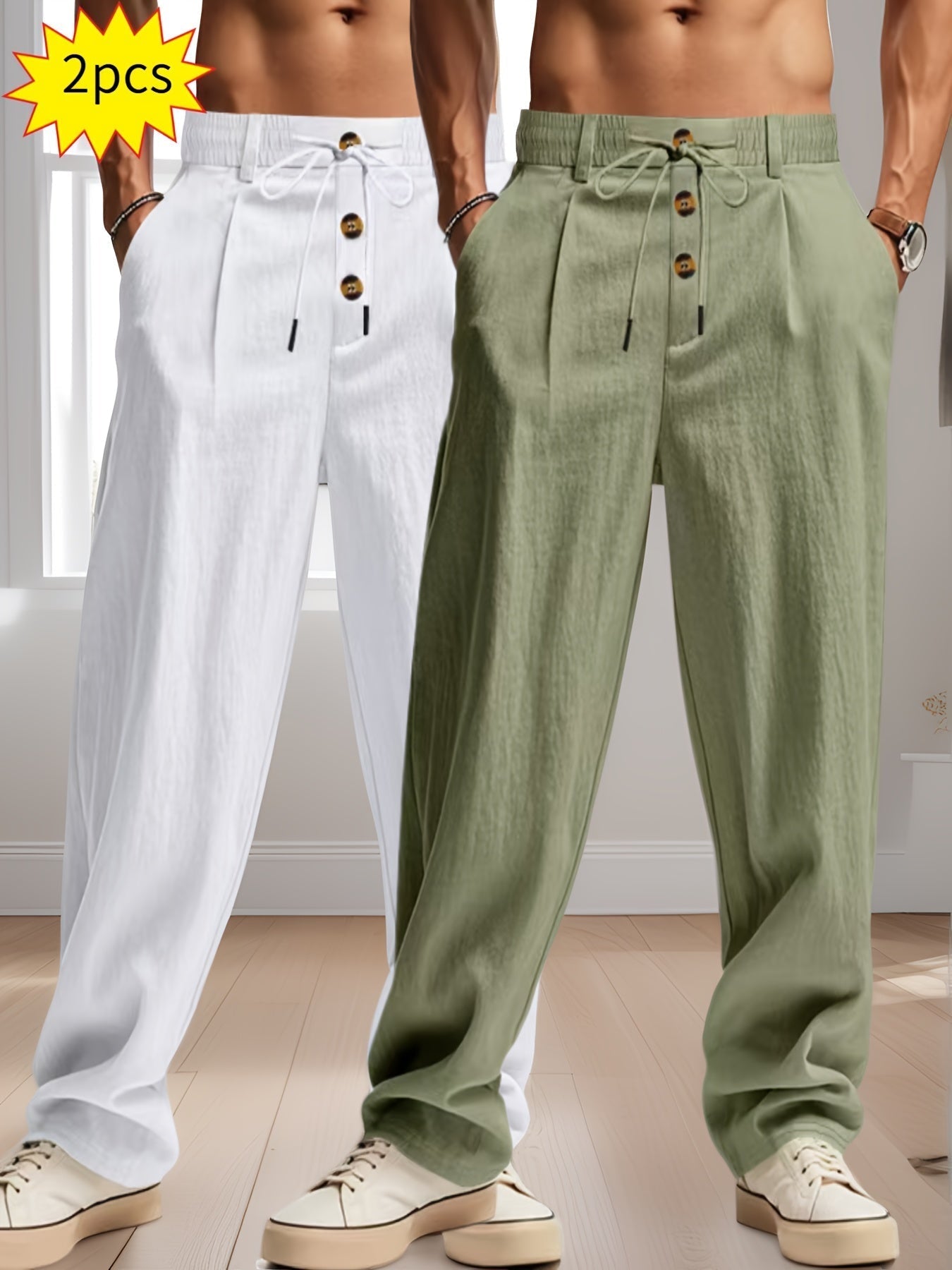 Relaxed luxury trouser set - comfort and style without compromise
