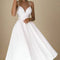Kourtney Women's Dress - Summer Elegance with Neckline and Thin Straps