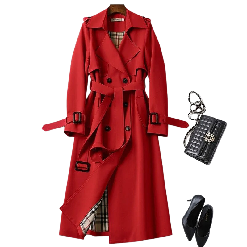 Elegant Trench Coat for Ladies - Timeless, Lightweight and Stylish