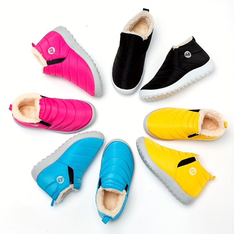 Теплі, затишні, неслизькі флісові ботильйони, м'які туристичні черевики - Laice