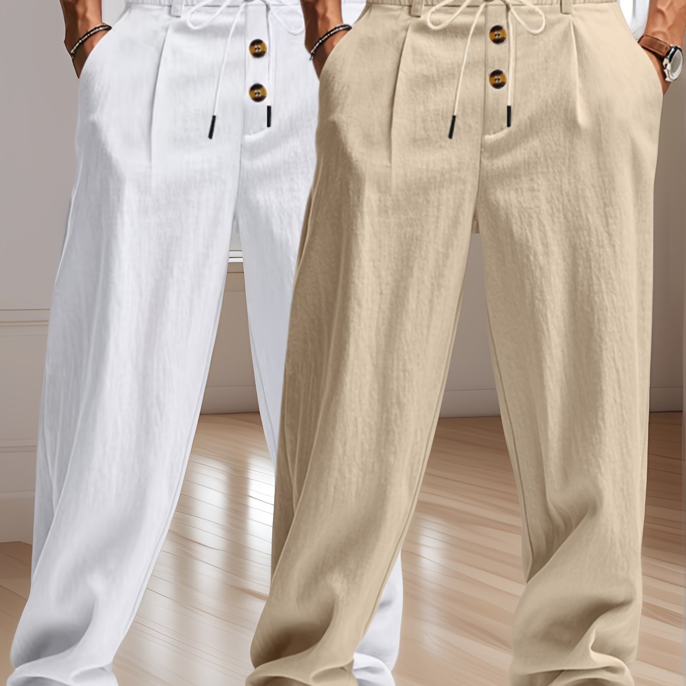 Relaxed luxury trouser set - comfort and style without compromise