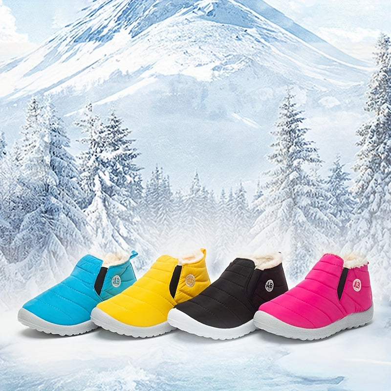 Теплі, затишні, неслизькі флісові ботильйони, м'які туристичні черевики - Laice