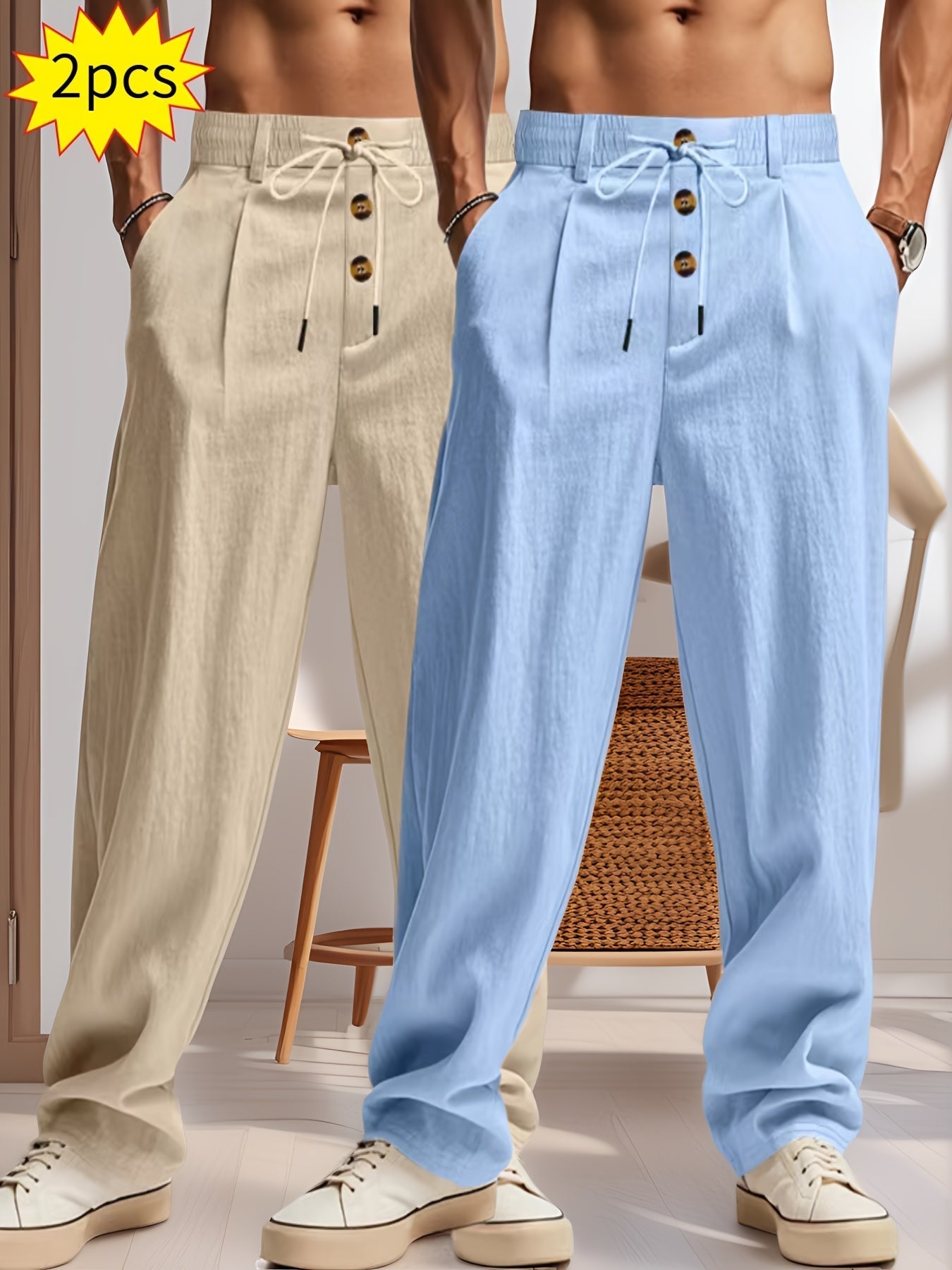 Relaxed luxury trouser set - comfort and style without compromise