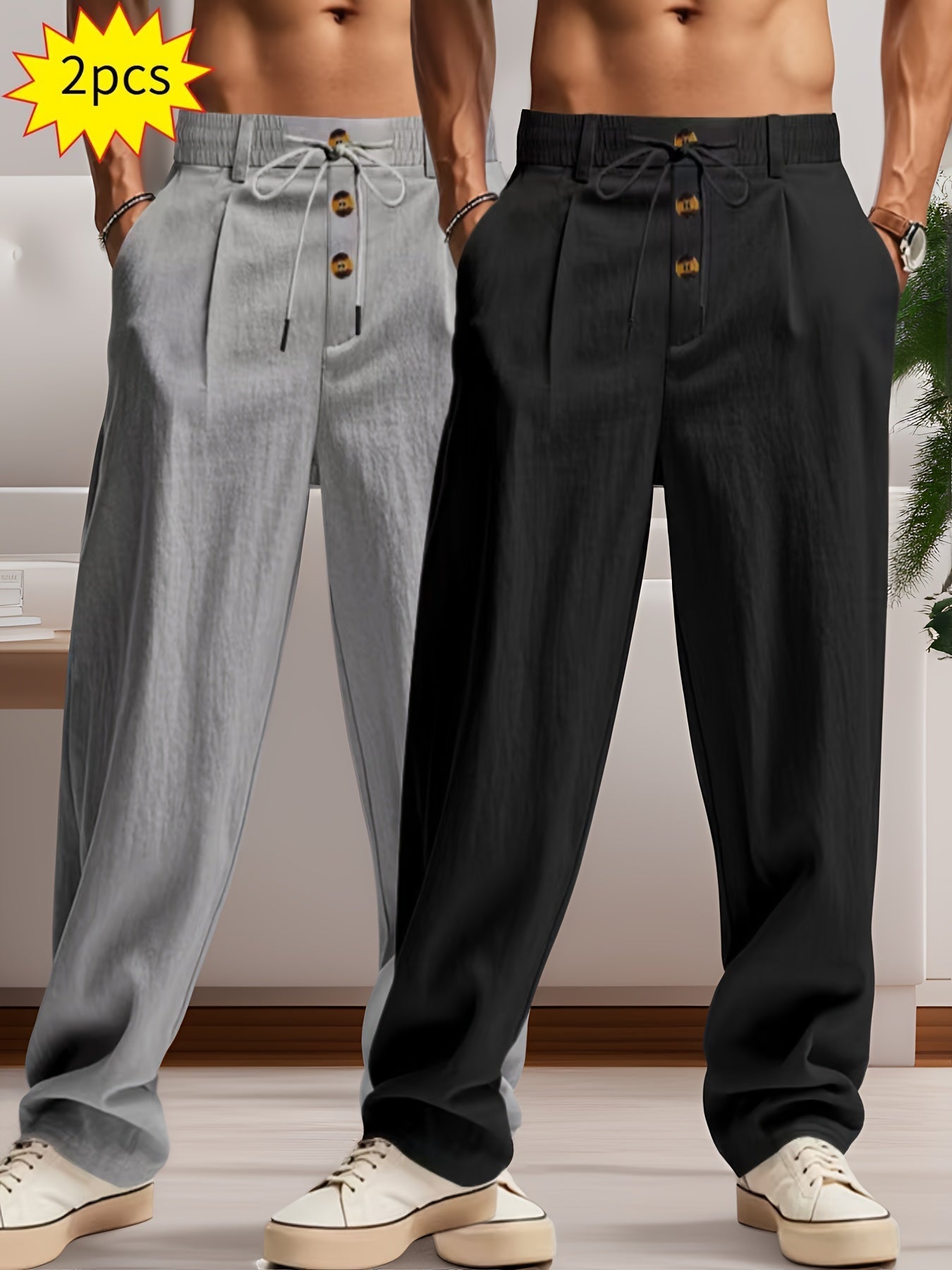 Relaxed luxury trouser set - comfort and style without compromise