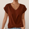 Lumi - Women’s V-Neck Loose Fit T-Shirt
