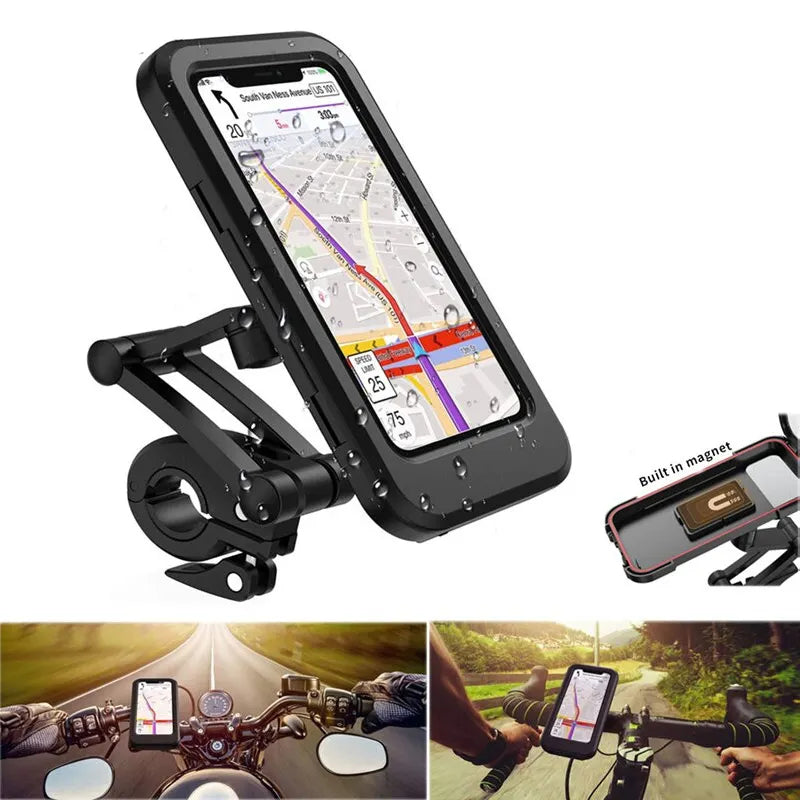 Waterproof phone holder