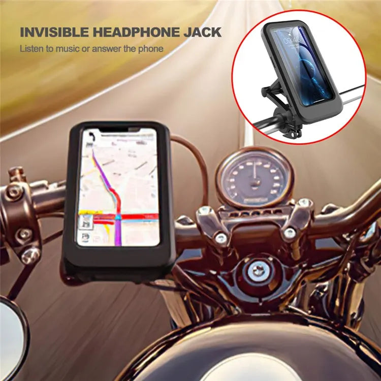 Waterproof phone holder