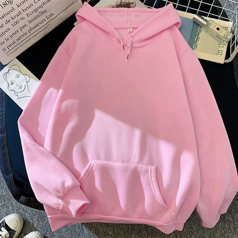 Women's hoodie - Oversized fit - Sweatshirt - Pouch pocket - Ribbed cuffs - Casual style