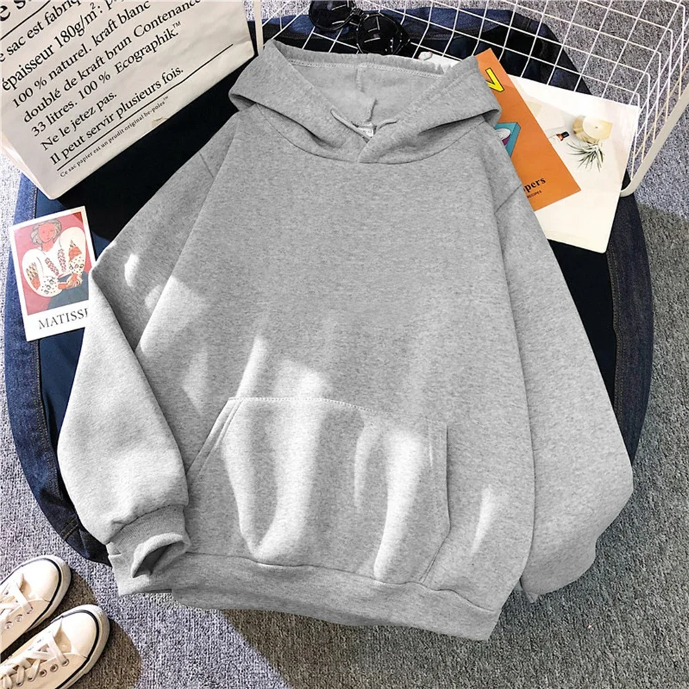 Women's hoodie - Oversized fit - Sweatshirt - Pouch pocket - Ribbed cuffs - Casual style