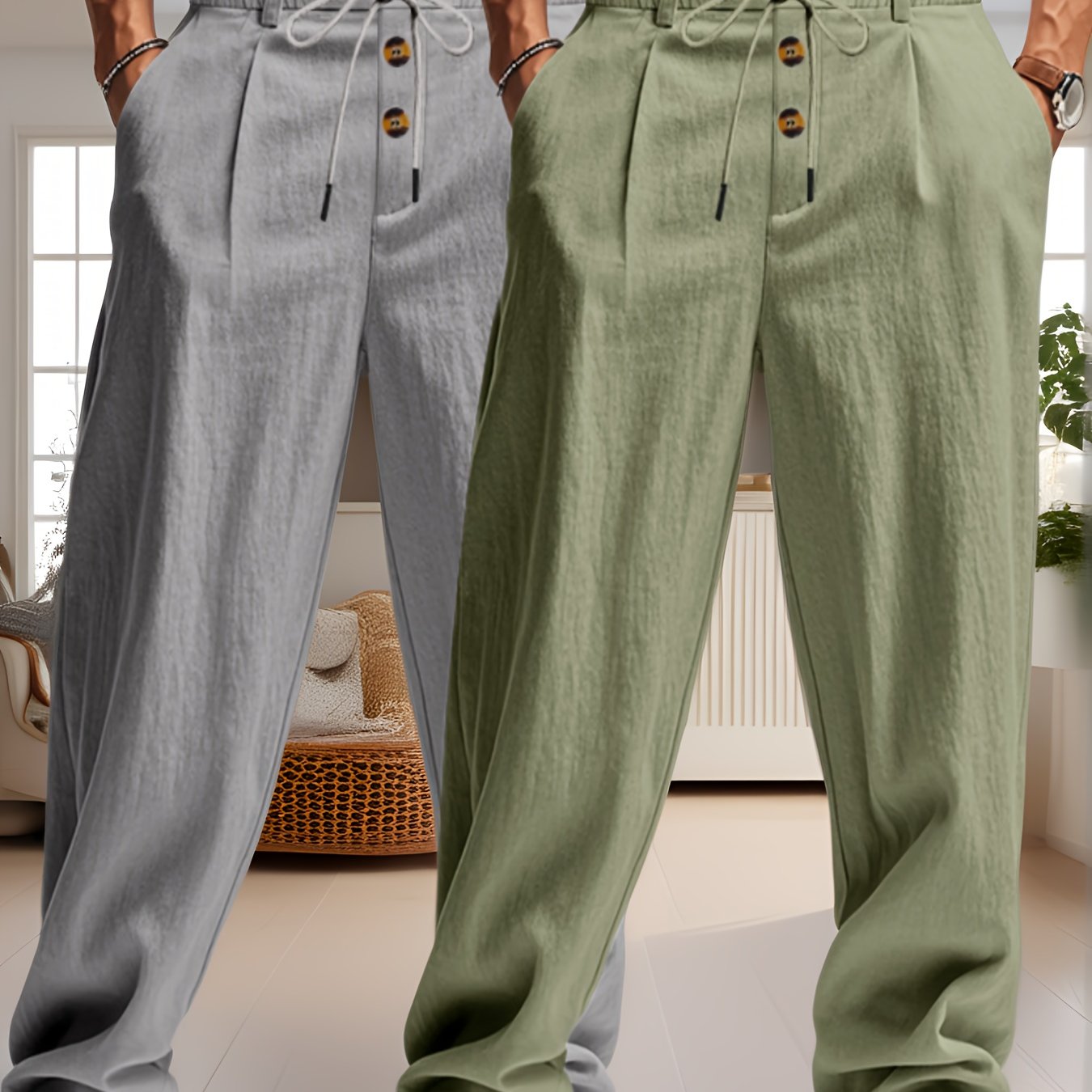 Relaxed luxury trouser set - comfort and style without compromise