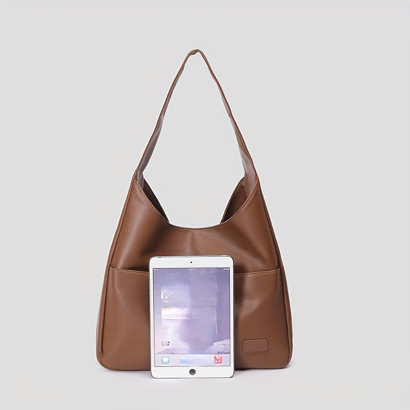 Bag made of high-quality faux leather with large storage space for women