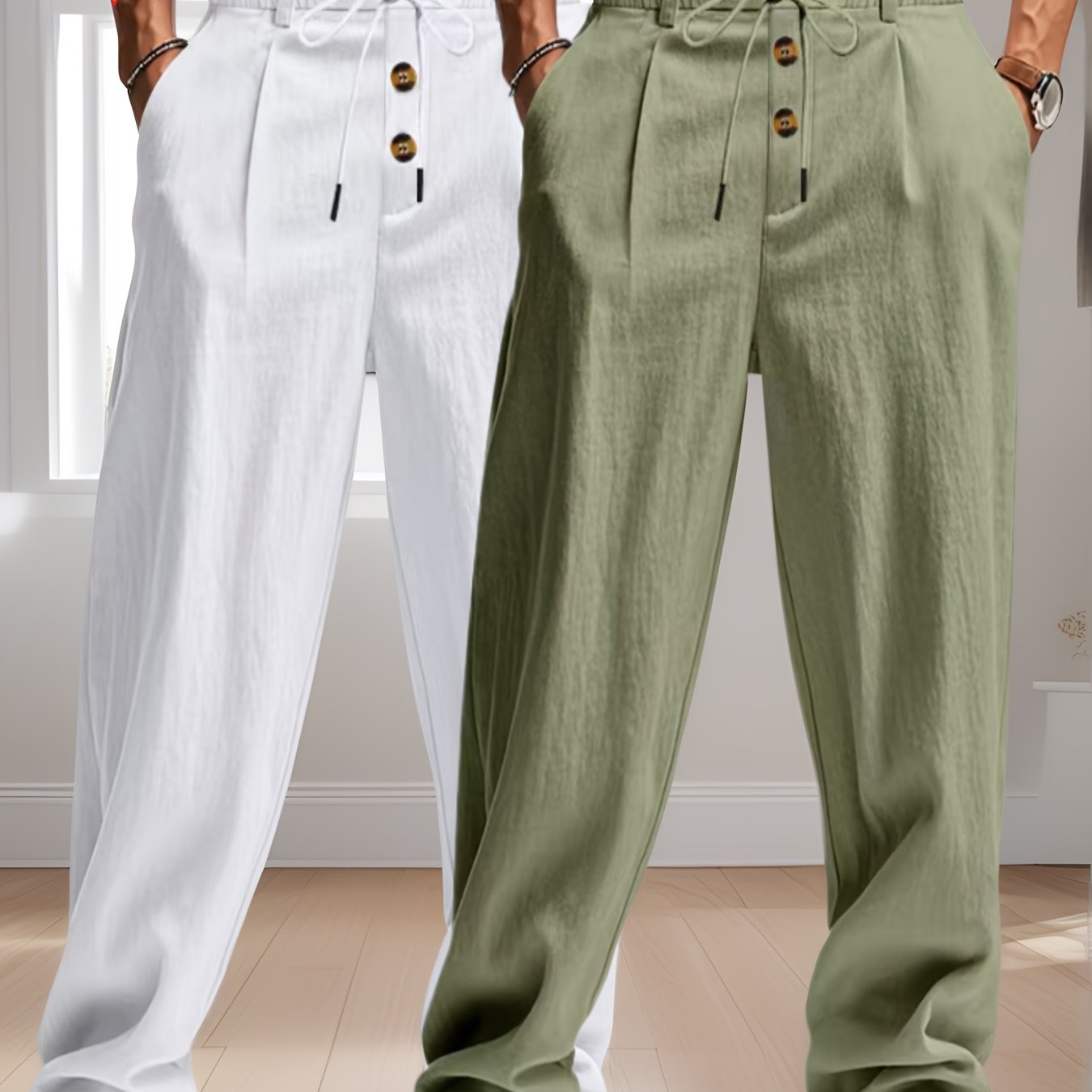 Relaxed luxury trouser set - comfort and style without compromise
