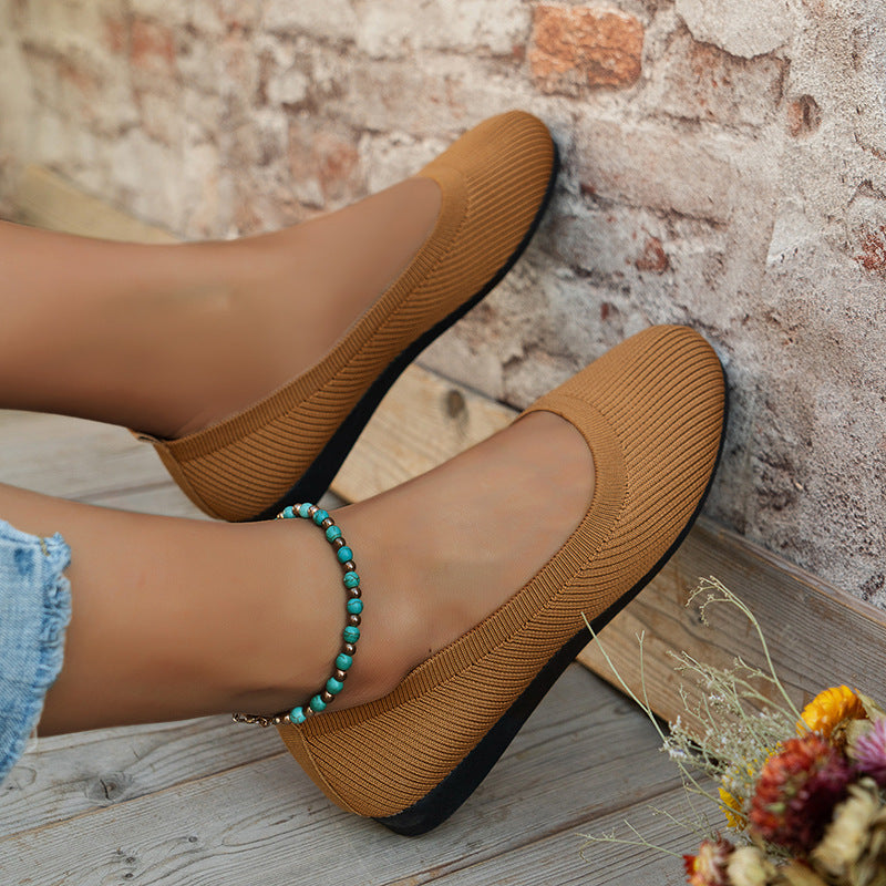 Women's Rachel Ballerinas - Orthopedic Shoes with Arch Support and Non-Slip Sole